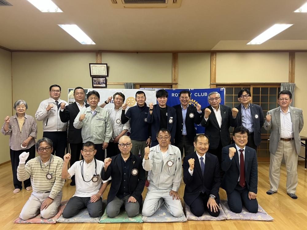 일본 나카츠시 로타리클럽 방문